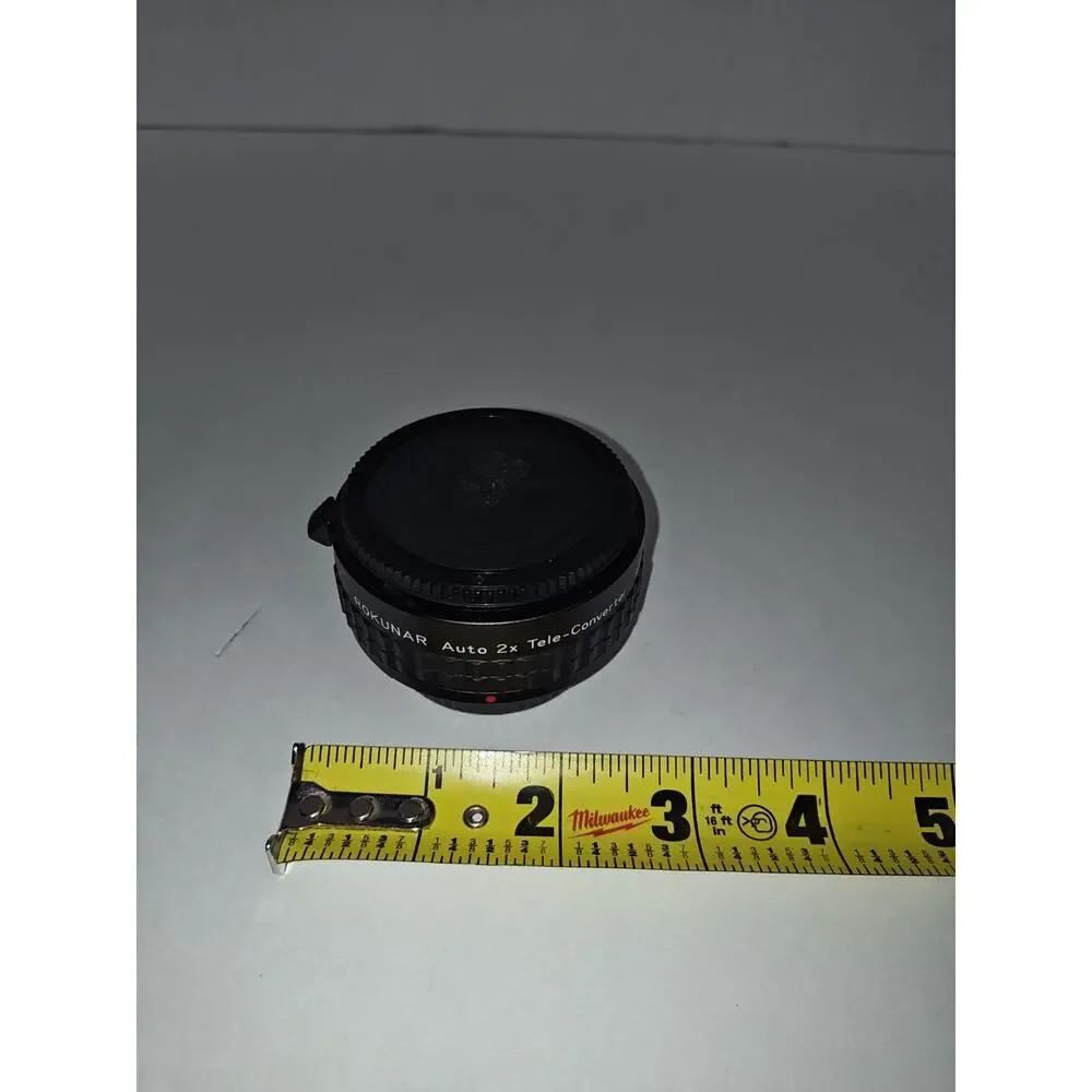 Rokunar Auto 2x Tele-converter 4E/MC N/AI Vintage Camera Photography Lens
